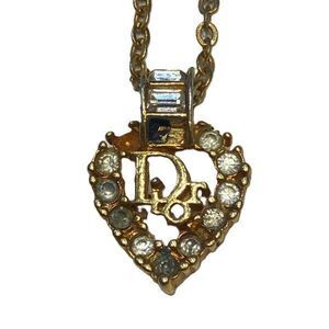 Dior Heart Brand Accessories Necklace Women's